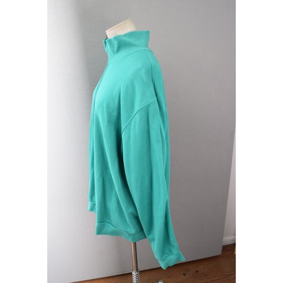 Lululemon French Terry Half Zip Green Size Mens Medium - Picture 2 of 4